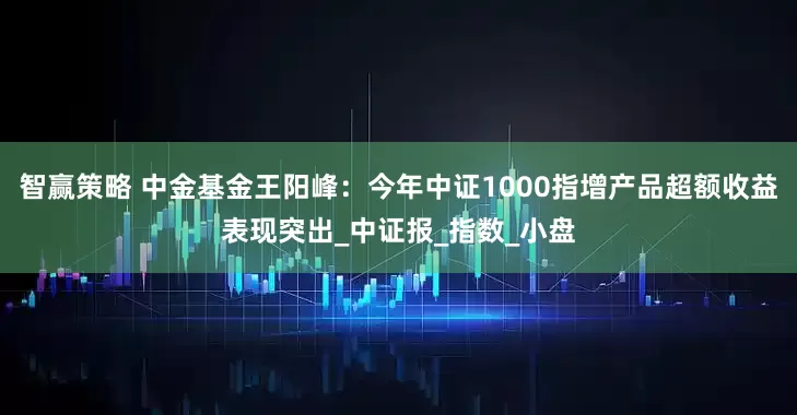 智赢策略 中金基金王阳峰：今年中证1000指增产品超额收益表现突出_中证报_指数_小盘